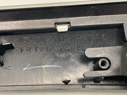 04-06 ACURA TL FRONT RH INTERIOR DOOR PANEL UPPER HANDLE BEZEL TRIM OEM FACTORY
