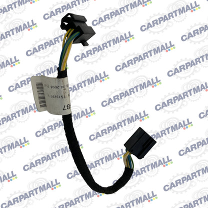 2005-2008 AUDI A6 SEDAN FRONT POWER WINDOW DOOR WIRING WIRE HARNESS 4F0971687