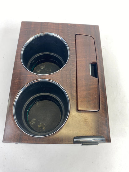 2009-2012 TOYOTA VENZA CENTER CONSOLE CUP HOLDER SLIDING COMPARTMENT STORAGE OEM