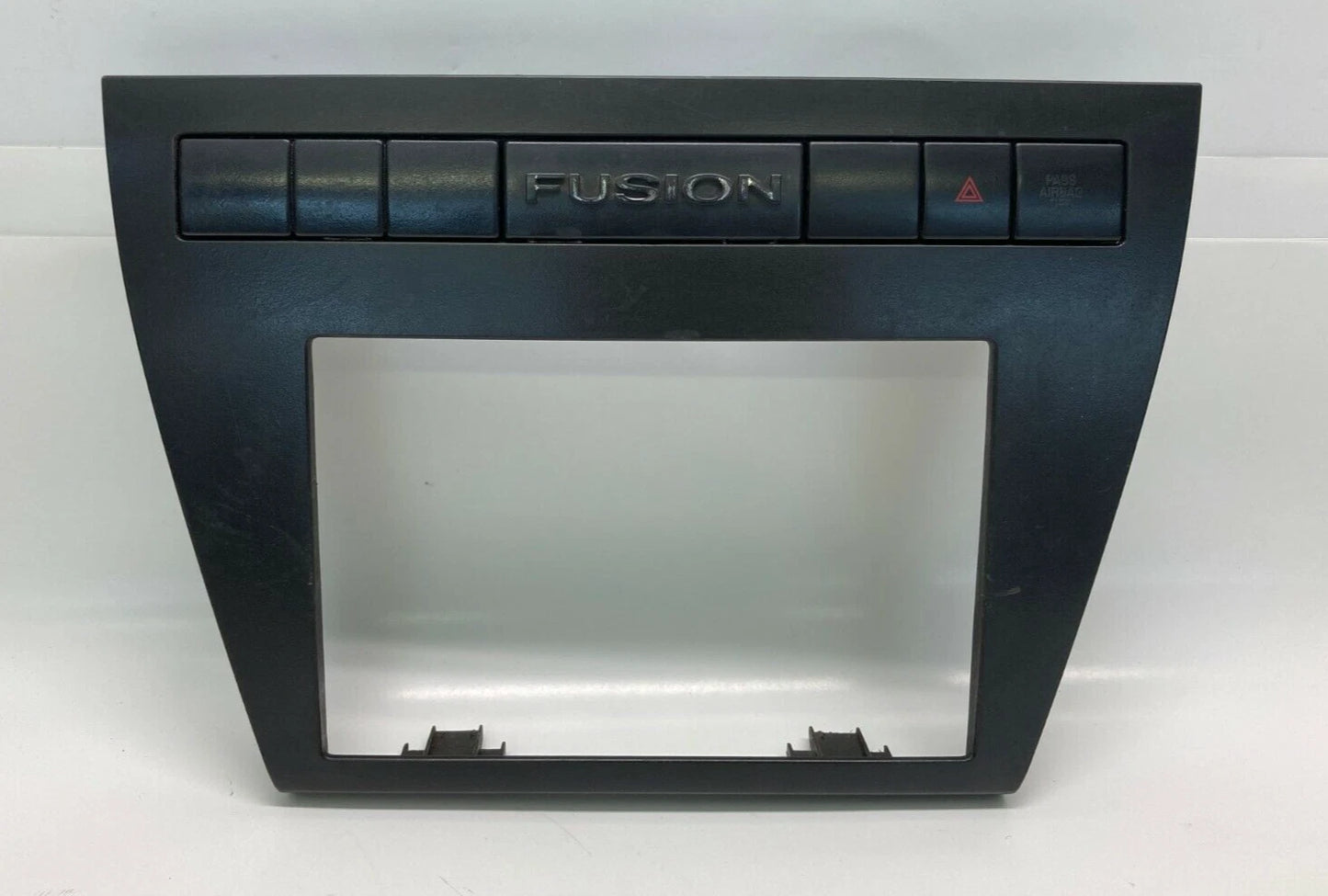 06-09 FORD FUSION CENTER DASH RADIO BEZEL TRIM W/ HAZARD SWITCH OEM 6E5T13D734AC