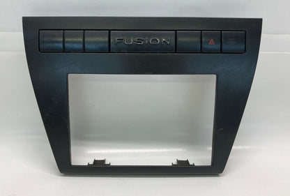 06-09 FORD FUSION CENTER DASH RADIO BEZEL TRIM W/ HAZARD SWITCH OEM 6E5T13D734AC