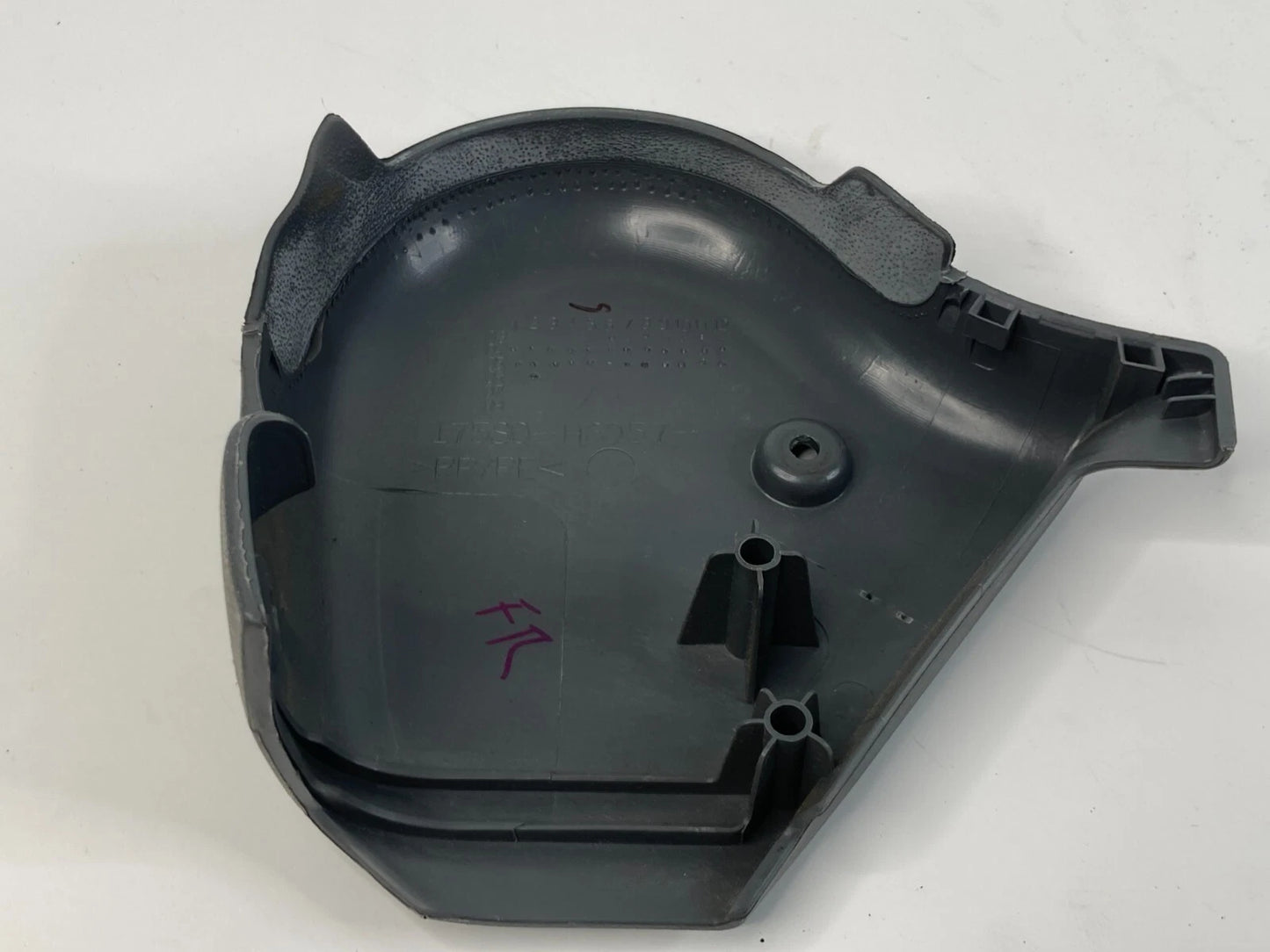03-07 HONDA ACCORD SEDAN FRONT RIGHT SIDE SEAT TRACK INNER END COVER BEZEL OEM