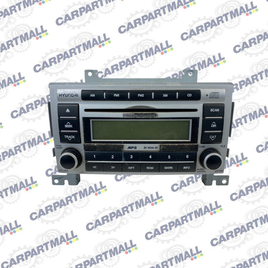 07 08 09 Hyundai Santa Fe AM FM Audio Radio Raceiver Player C0196100-0W002 OEM