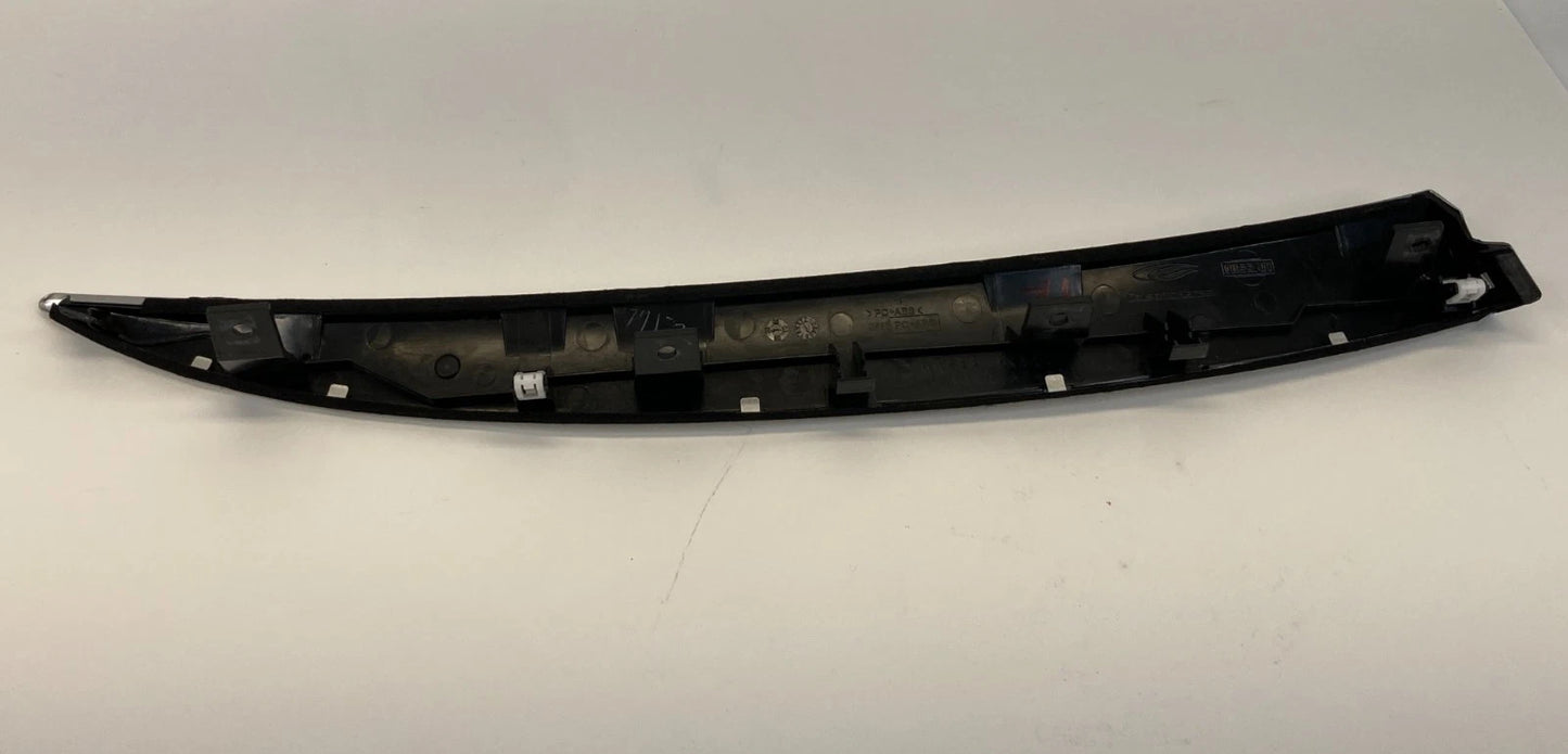 08 09 INFINITI G37 RH FR GLOVE BOX DASH BRUSHED ALUMINUM TRIM MOLDING 68411JK600