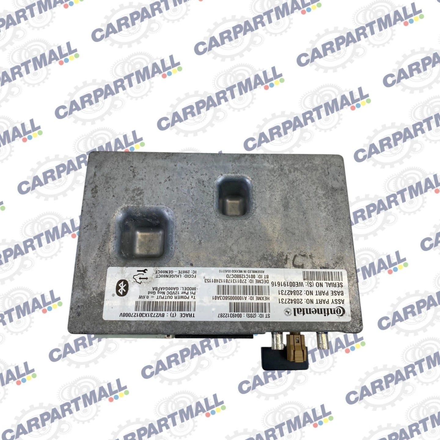 2010 CADILLAC SRX ONSTAR COMMUNICATION COMPUTER CONTROL MODULE 20842731 OEM
