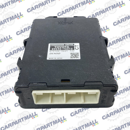 12-14 Toyota Prius 1.8L HYBRID Transmission Control Module TCM TCU 89535-76010