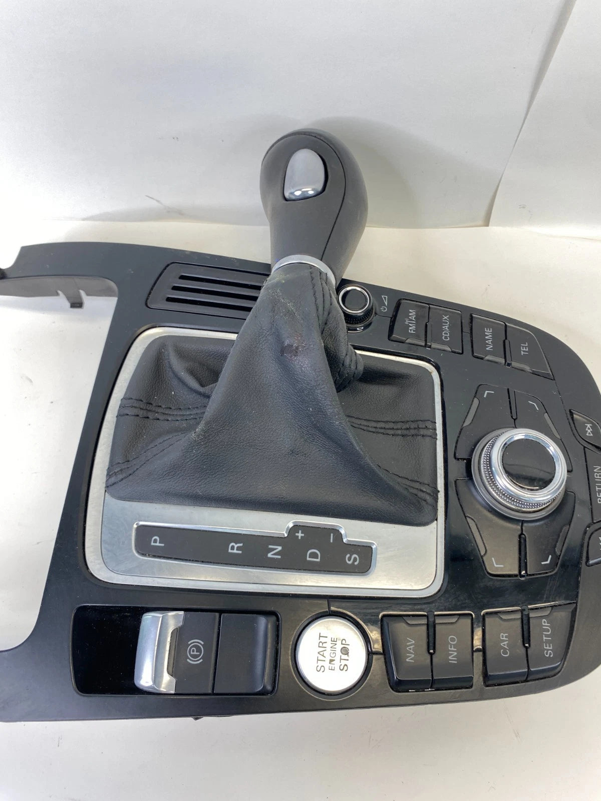 08-12 AUDI A5 QUATTRO AUTO T SHIFTER BEZEL MMI NAVIGATION CONTROL 8T0919609DWFX