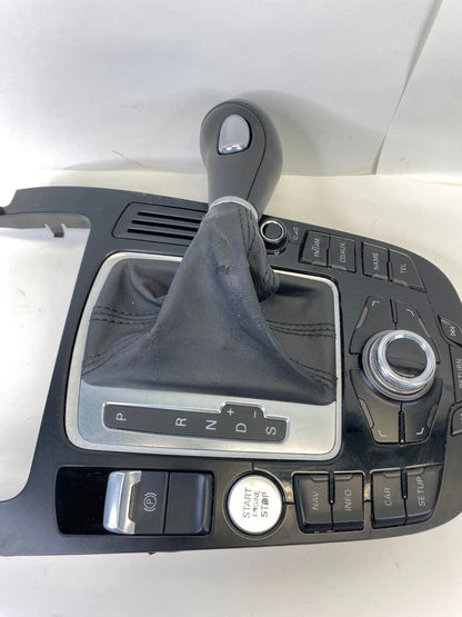 08-12 AUDI A5 QUATTRO AUTO T SHIFTER BEZEL MMI NAVIGATION CONTROL 8T0919609DWFX