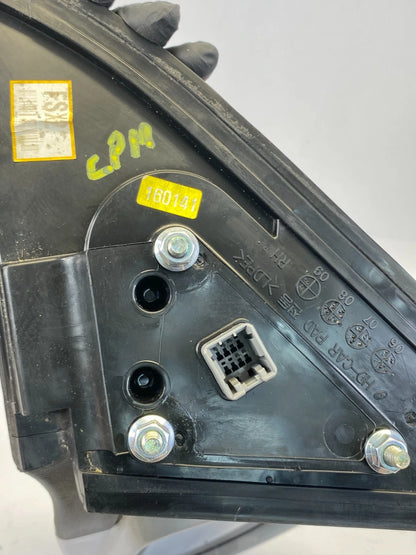 2007-2010 HYUNDAI ELANTRA FRONT RIGHT PASSENGER SIDE VIEW POWER MIRROR E4022697