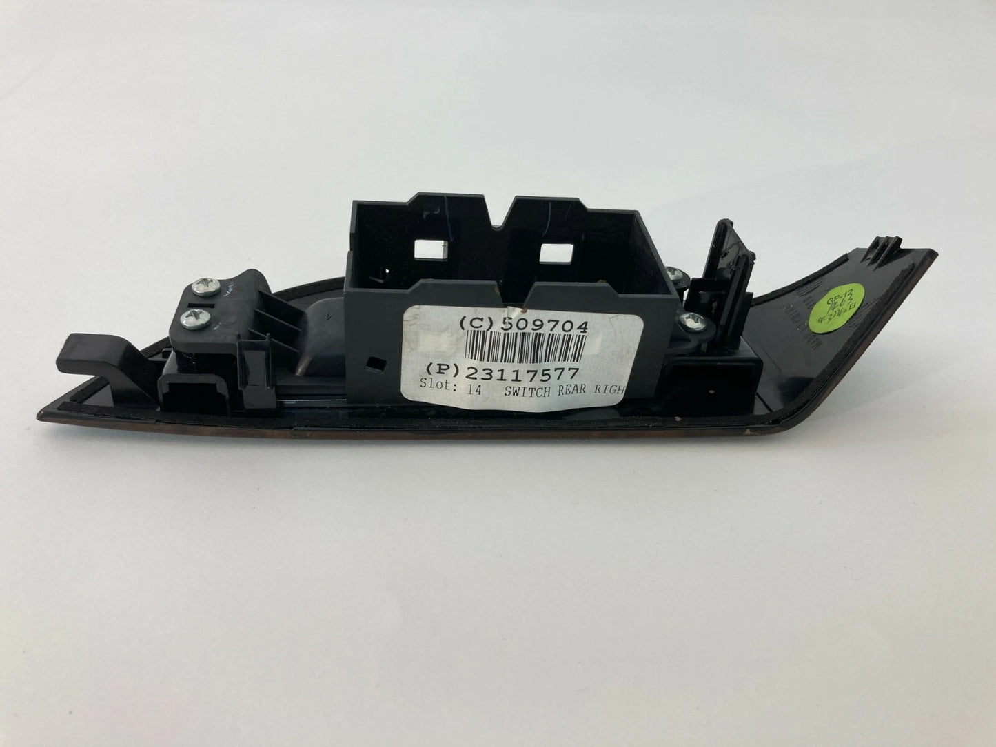 2014 2015 CHEVY IMPALA REAR RIGHT SIDE DOOR WINDOW SWITCH BEZEL TRIM 23117577