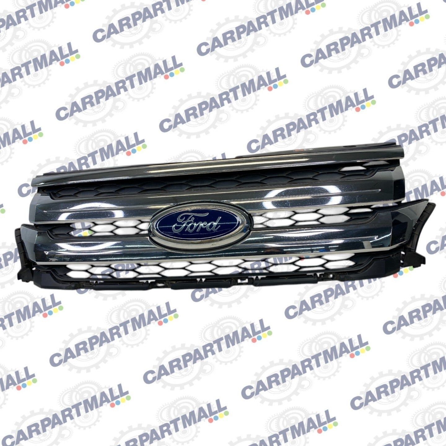 2011-2014 Ford Edge Bumper Front Upper Chrome Grill Grille Trim BT43-8A164-ADW