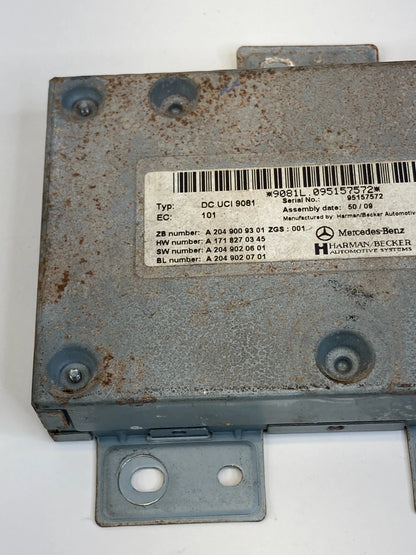 2010 Mercedes-Benz CL550 Communication Interface Module 204-900-93-01 OEM