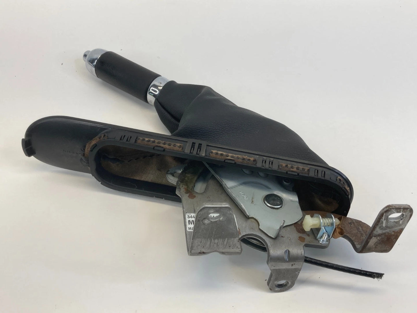 2007-2015 MINI COOPER EMERGENCY PARKING BRAKE HANDLE BOOT ASSEMBLY OEM