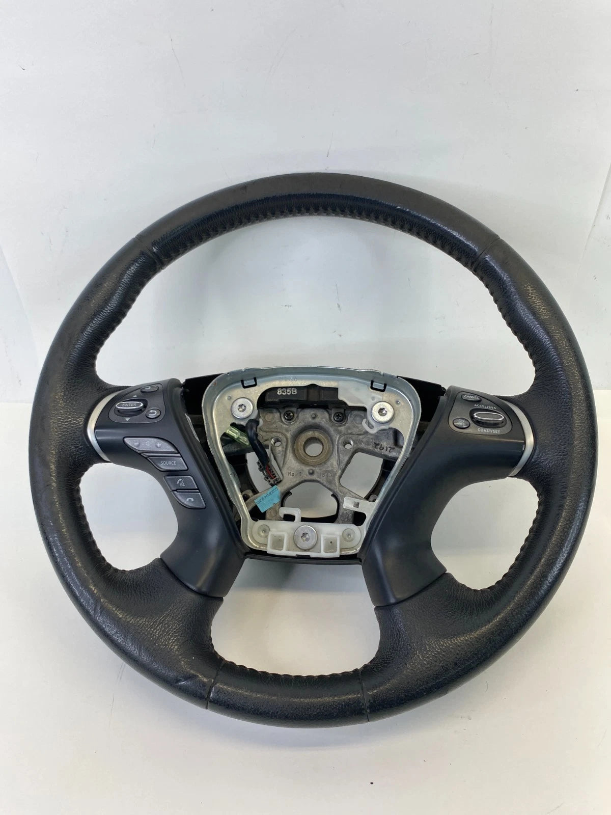 2013 2014 2015 2016 NISSAN PATHFINDER STEERING WHEEL W/ CONTROL SWITCH OEM