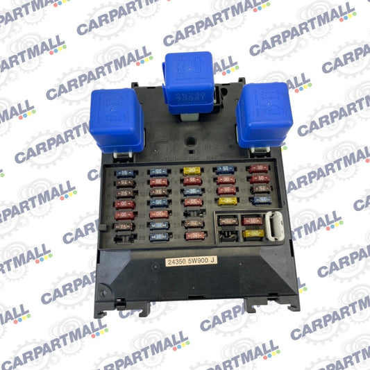 02-04 Nissan Pathfinder 02 03 Infiniti QX4 Dash Interior Fuse Box 24350-5W900