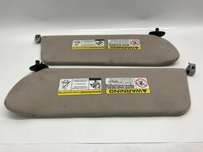 2004 2005 CHRYSLER PACIFICA SUNVISOR SUN VISOR SHADE PAIR SET LEFT & RIGHT OEM