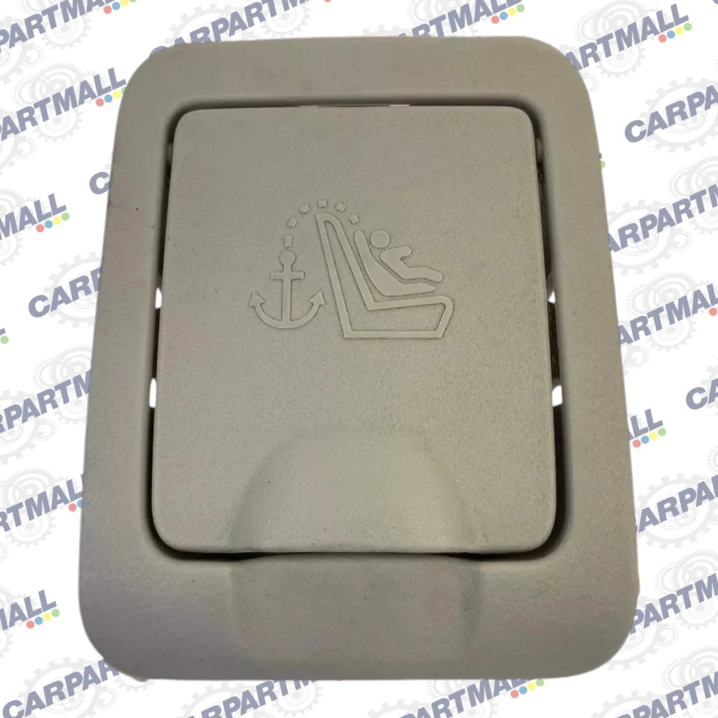 2007-2012 LINCOLN MKZ REAR SEAT CHILD ANCHOR PLATE HOOK COVER TRIM CAP BEZEL OEM