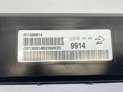 2013-2015 CHEVROLET CRUZE HEATING AND AIR CONDITIONING REMOTE CONTROL MODULE OEM