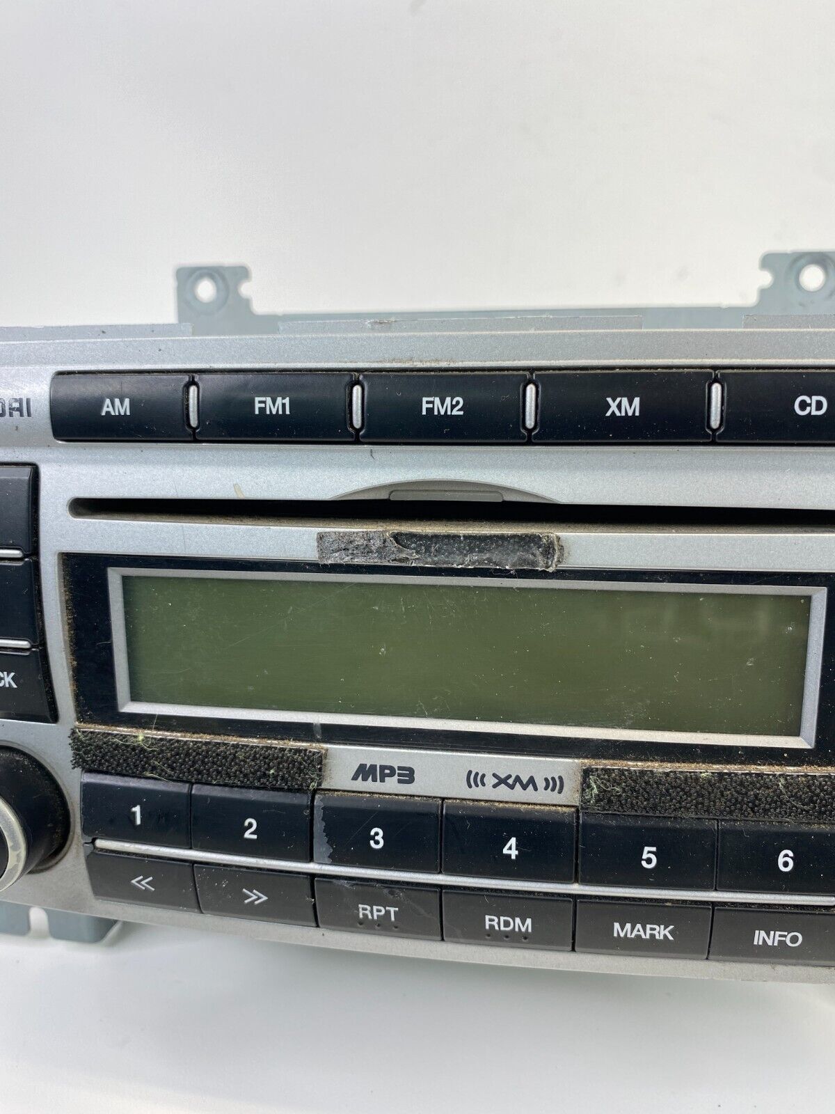 07 08 09 Hyundai Santa Fe AM FM Audio Radio Raceiver Player C0196100-0W002 OEM