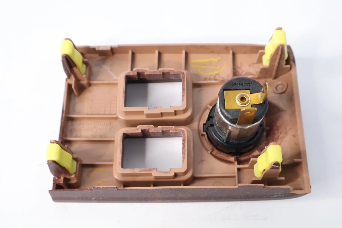 2011-2014 TOYOTA SIENNA SEAT HEATER DASH SWITCH 12V PANEL BEZEL TRIM WOOD OEM