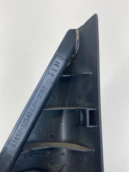 2008-2015 SCION FRONT LEFT DRIVER DOOR CORNER COVER W/ TWEETER 67492-12550 OEM