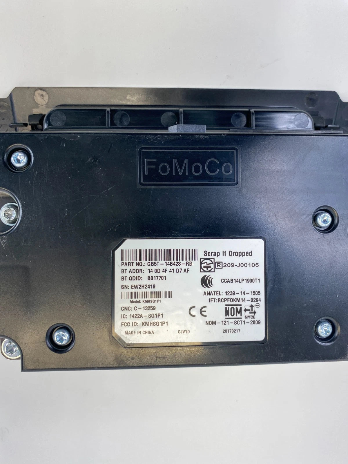 2016-2019 FORD EXPLORER INTERCEPTOR SUV SYNC COMMUNICATION CONTROL MODULE UNIT