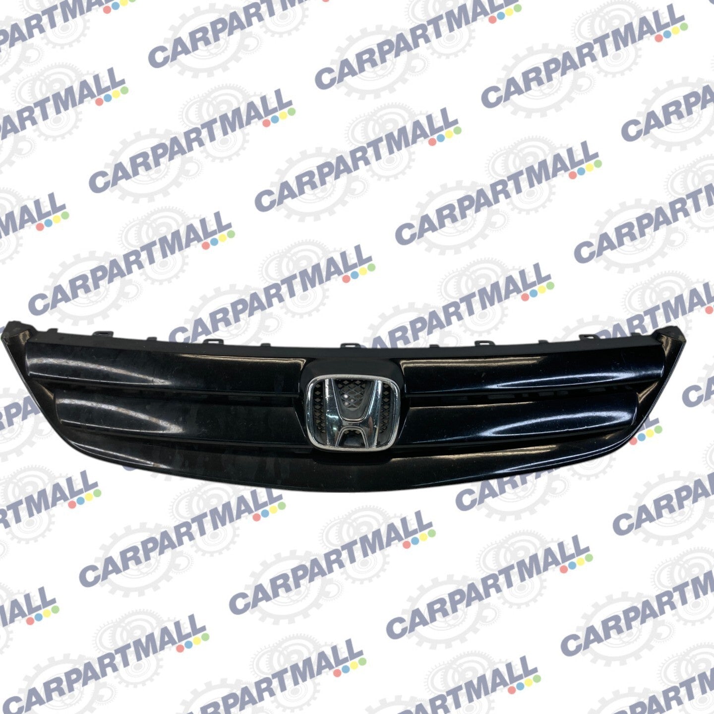 2001 2002 2003 Honda Civic Sedan Front Bumper Upper Grill Grille W/ Emblem OEM