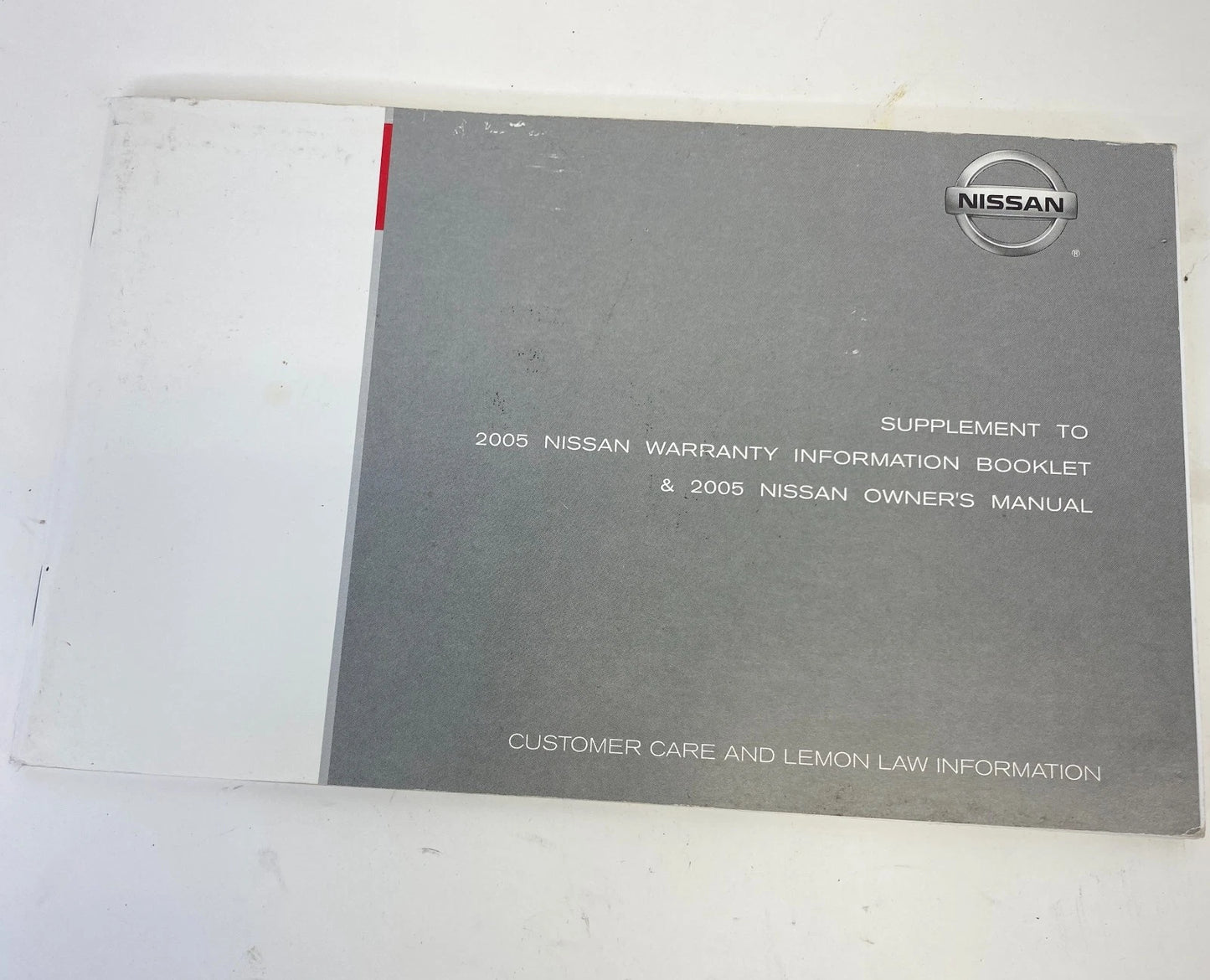 2005 NISSAN OWNERS MANUAL SET WITH CASE NAVIGATION SERVICE WARRANTY GUIDES OEM
