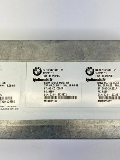 2008 BMW 535XI E60 BLUETOOTH TELEMATICS CONTROL MODULE OEM 84109171348