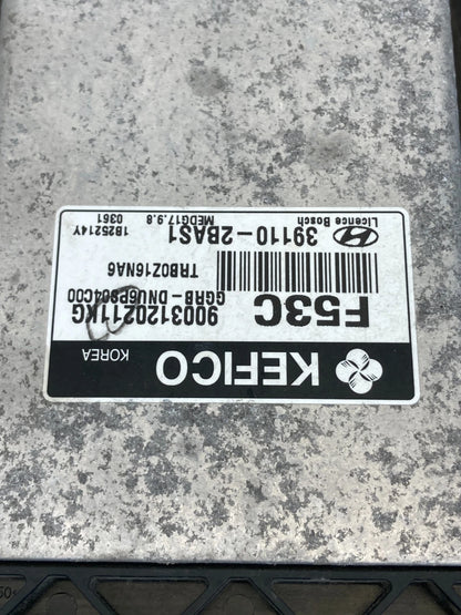 2012-2014 HYUNDAI ACCENT 1.6L ENGINE COMPUTER CONTROL MODULE ECM ECU 39110-2BAS1