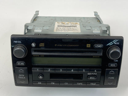 2002-2004 Toyota Camry AM/FM Radio CD Cassette Player Receiver 86120-AA060 OEM