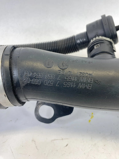 2007 2008 BMW 335XI N54 AIR INTAKE INDUCTION CHARGE TRACT PIPE 1165-7-570-069-02