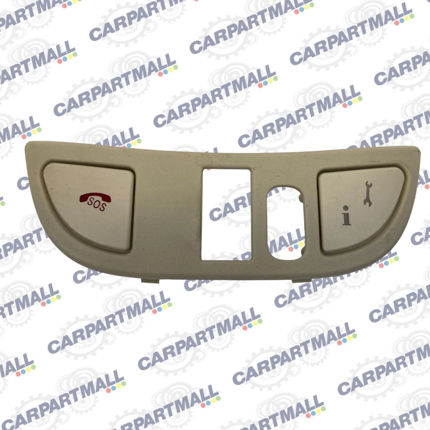 2000-2003 MERCEDES-BENZ ML 320 OVERHEAD CONSOLE EMERGENCY SOS SWITCH BEZEL OEM