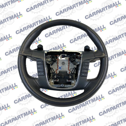 2012 FORD TAURUS STEERING WHEEL W/ CRUISE AUDIO STEREO CONTROLS PADDLE SHIFT OEM
