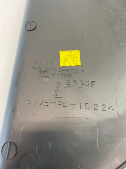 2005 2006 2007 FORD FIVE HUNDRED LEFT DRIVER SIDE DASH COVER TRIM PANEL BEZEL