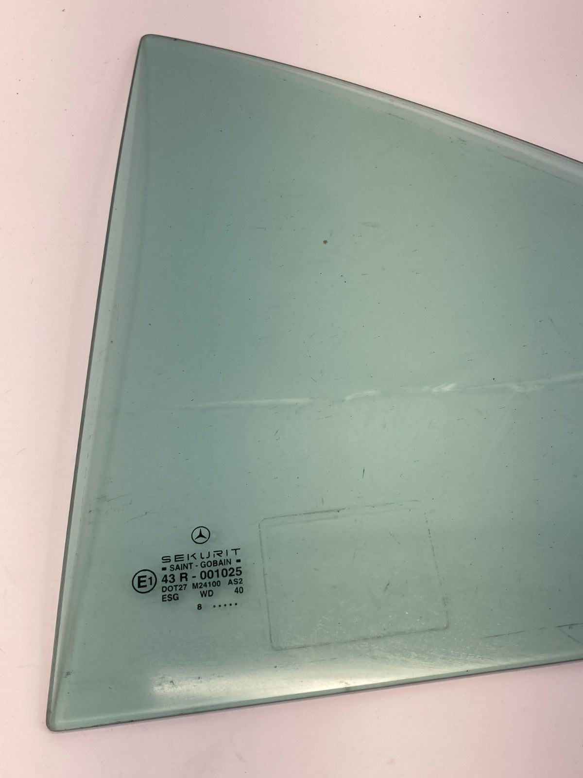 1998-2002 Mercedes-Benz E430 Rear Left Back Quarter Vent Window Only Glass