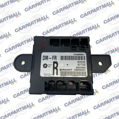 08-16 Chrysler Town & Country Front Passenger Door Control Module 05026860AE OEM