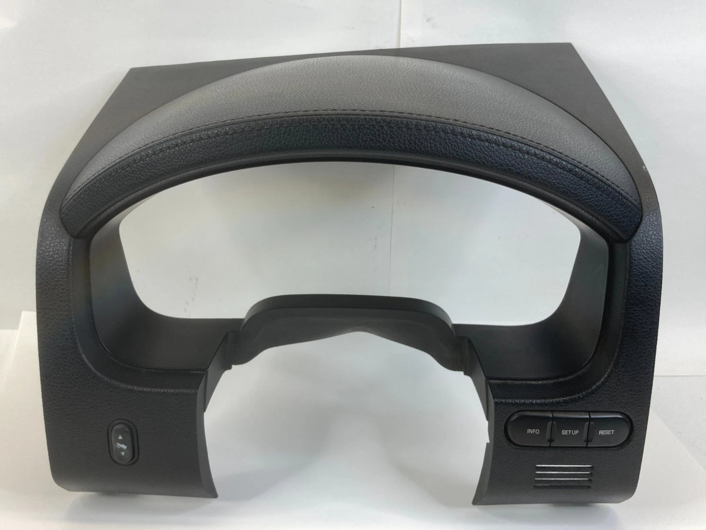 07 08 FORD F-150 DASH INSTRUMENT CLUSTER SPEEDOMETER TRIM BEZEL 4L3415044D70 OEM