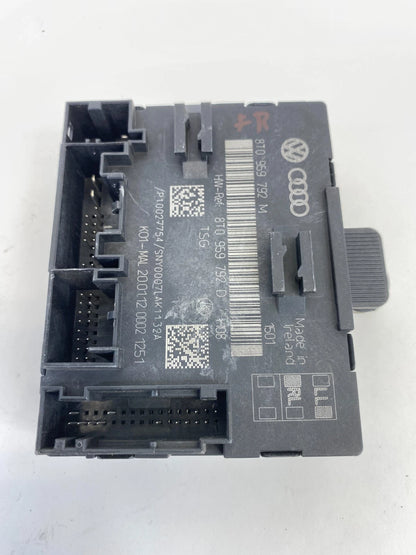 11-13 AUDI A4 QUATTRO FRONT RIGHT SIDE DOOR LOCKING CONTROL MODULE 8T0-959-792-M