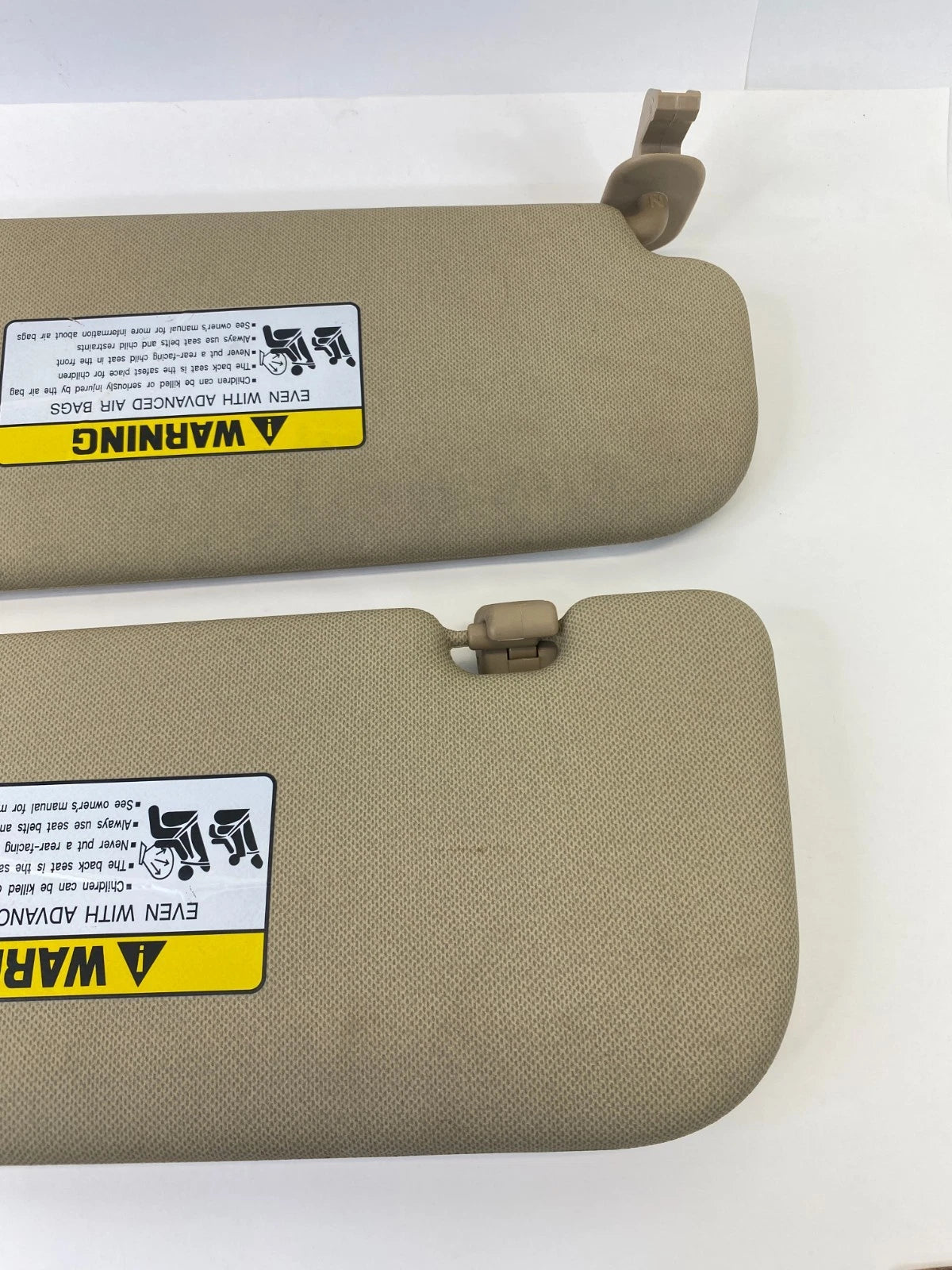 2011-2013 HYUNDAI ELANTRA FRONT LEFT & RIGHT SUNVISOR SUN VISOR SHADE SET OEM