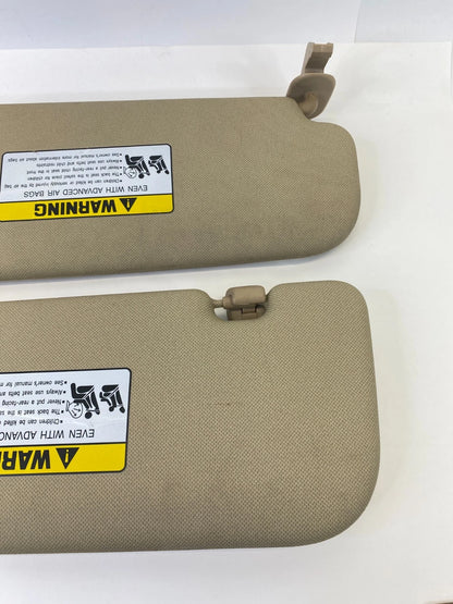 2011-2013 HYUNDAI ELANTRA FRONT LEFT & RIGHT SUNVISOR SUN VISOR SHADE SET OEM