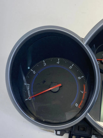 2012 CHEVROLET CRUZE 1.8L A/T SPEEDOMETER INSTRUMENT CLUSTER 132K OEM 95487986