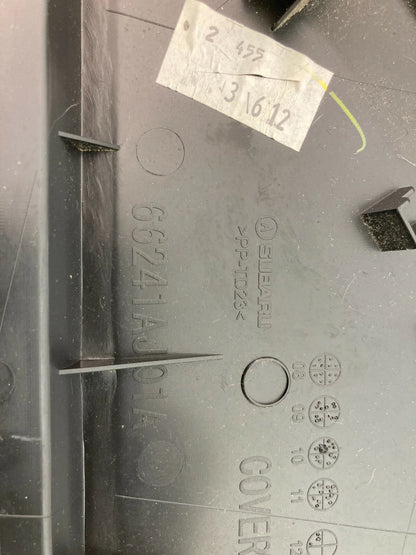 2010-2014 SUBARU OUTBACK LEGACY DASH END CAP COVER TRIM PANEL 66241AJ01A OEM