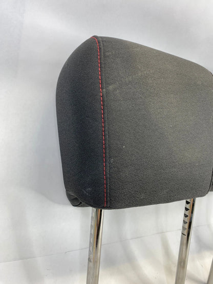 2010-2017 CHEVROLET EQUINOX PAIR CLOTH SEAT HEADRESTS RED STITCH FR OEM FACTORY
