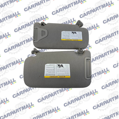 13-17 Nissan Sentra Sunvisor Left Right Side Sun Visor Shade W/ Mirror Set OEM