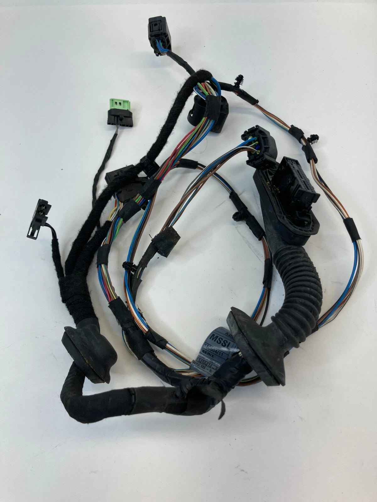2008-2015 MINI COOPER FRONT LEFT DRIVER SIDE DOOR PANEL WIRING HARNESS OEM