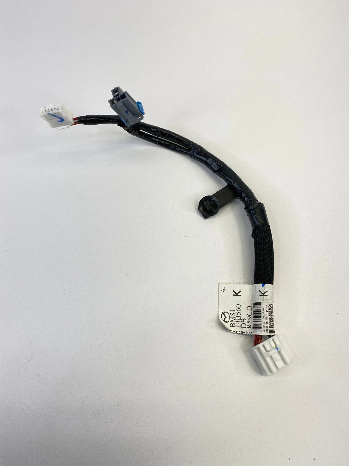 2012 12 MAZDA 6 MAZDA6 REAR HARNESS WIRE WIRING CABLE BM8114B560 OEM