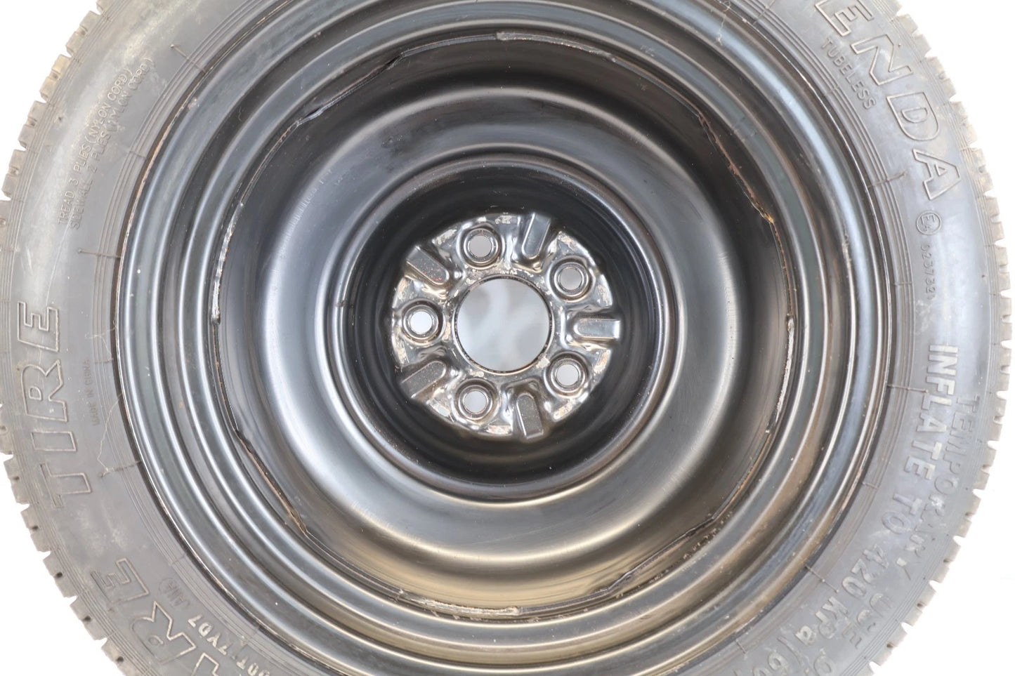 2008-2012 HONDA ACCORD SPARE TIRE COMPAT DONUT T135/80D16 101M 101M OEM
