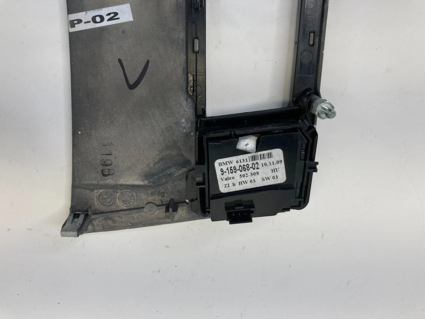 09-10 BMW 535I XDRIVE FRONT DASH HEATED SEAT TRACTION CONTROL PANEL OEM 6978690