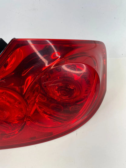 2009-2013 Infiniti G37 Sedan Rear Right Side Tail Light Taillight Outer Lamp OEM